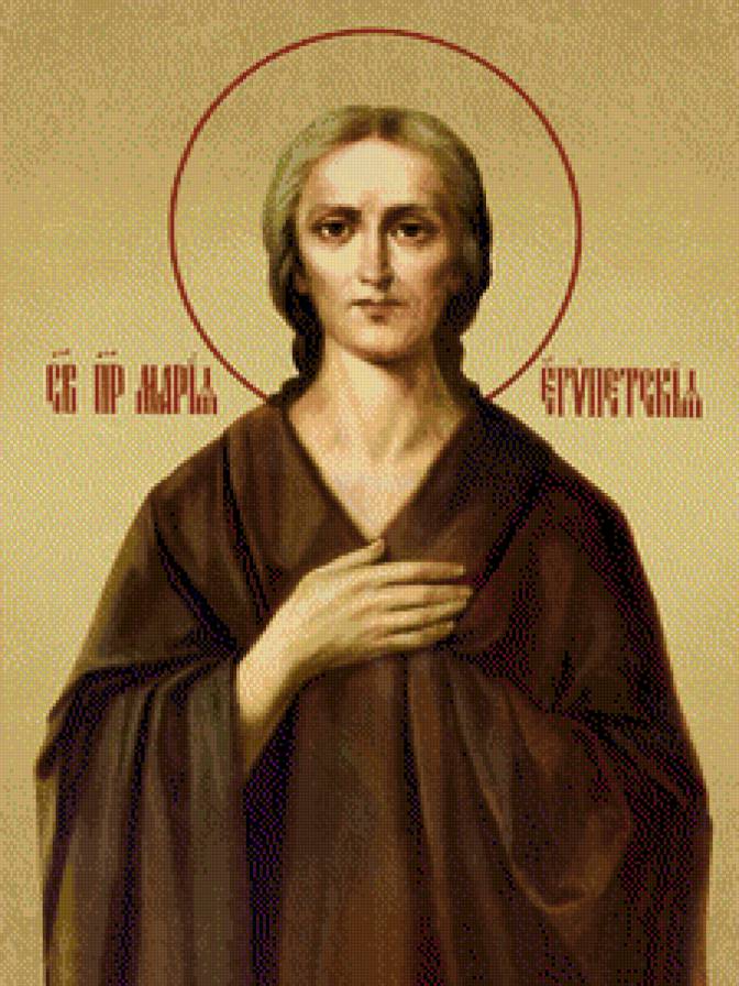 Мария египетская - икона - предпросмотр