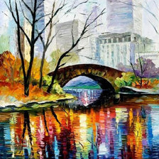 Схема вышивки «пруд»