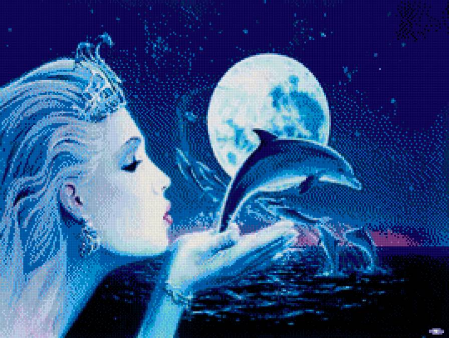 Повелительница морей - девушка, фэнтези - предпросмотр