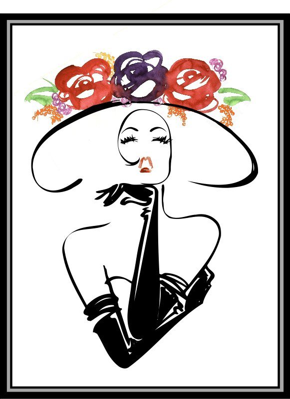 женский портрет - оригинал