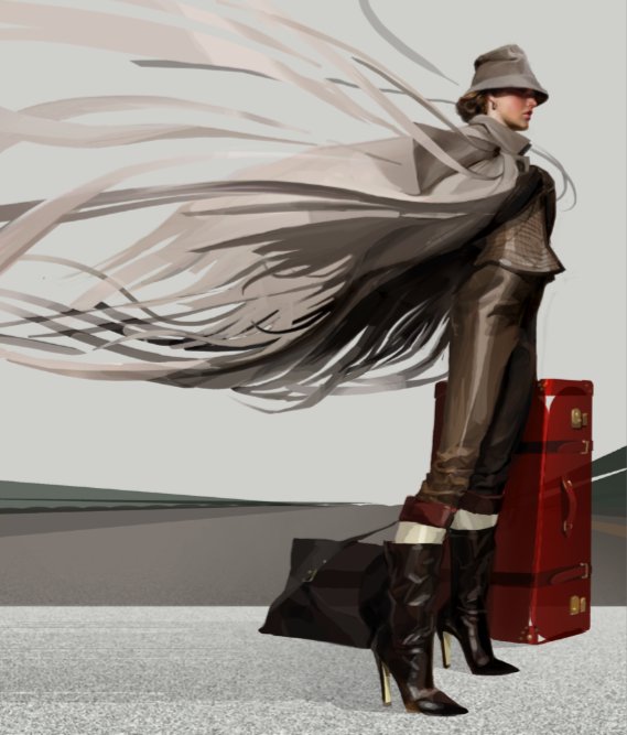 Рисунки Zhang Weber - оригинал