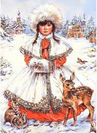 морозко - природа, сказки, детские картинки, дети, зима - оригинал