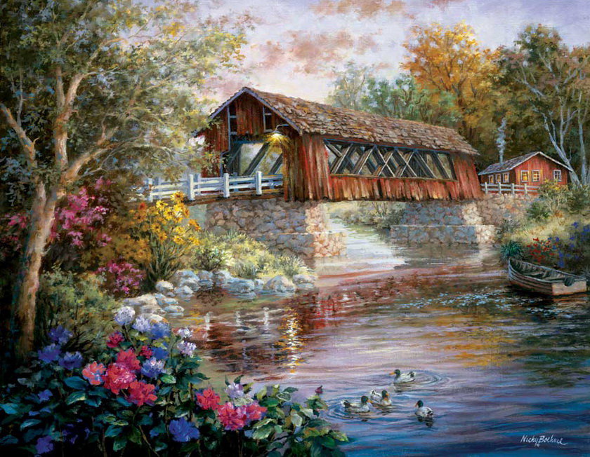 волшебный пруд - фентези - оригинал