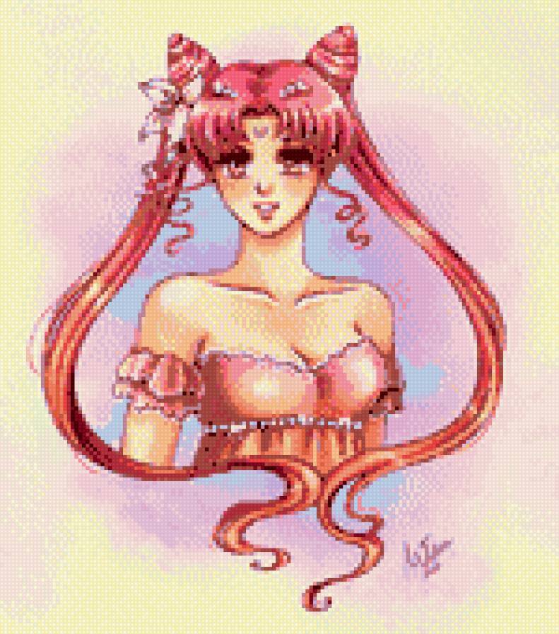 Принцесса Чибиуса - sailor moon, принцессы, аниме - предпросмотр
