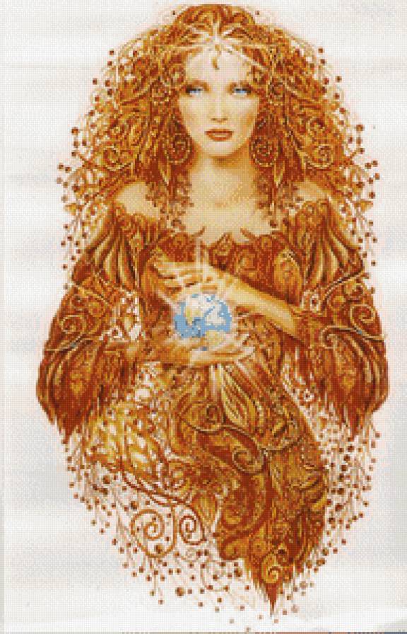 Хранительница мира - фэнтези, девушка - предпросмотр