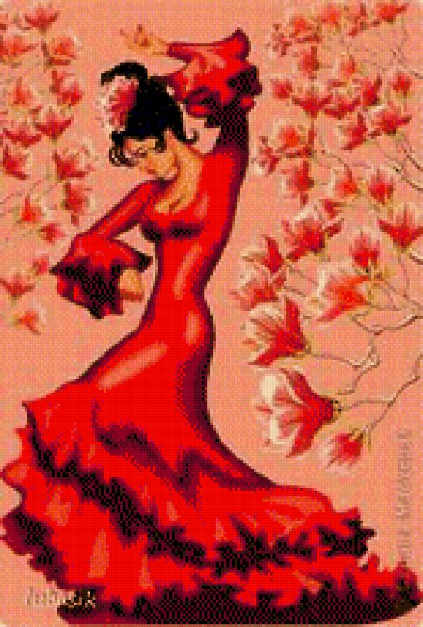 испанка - испанки, фламенко, колорит, танец - предпросмотр