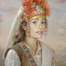 Схема вышивки «Серия "Она"»