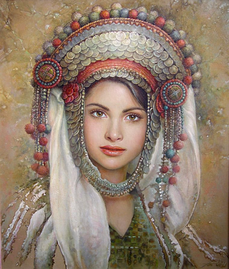 Серия "Она" - девушка - оригинал