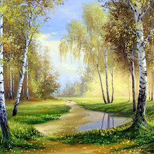 Схема вышивки «природа»