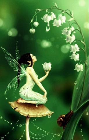 Фея с ландышем - оригинал