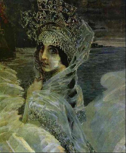 Царевна-лебедь - сказка, красота - оригинал