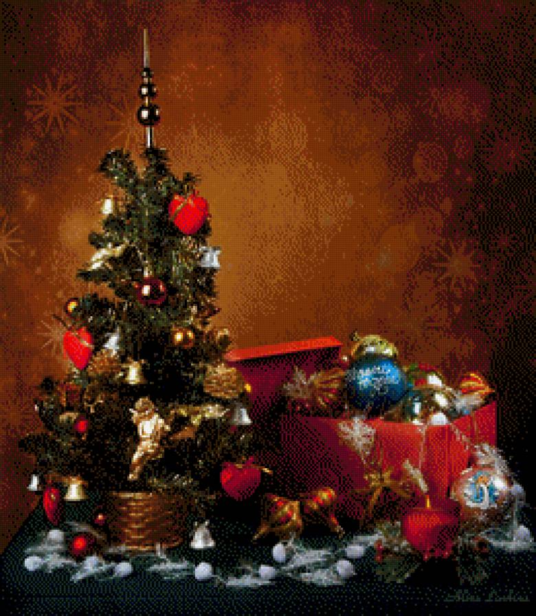 новый год - елка, новый год, рождество - предпросмотр