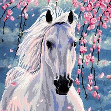 Схема вышивки «2014 - год лошади»