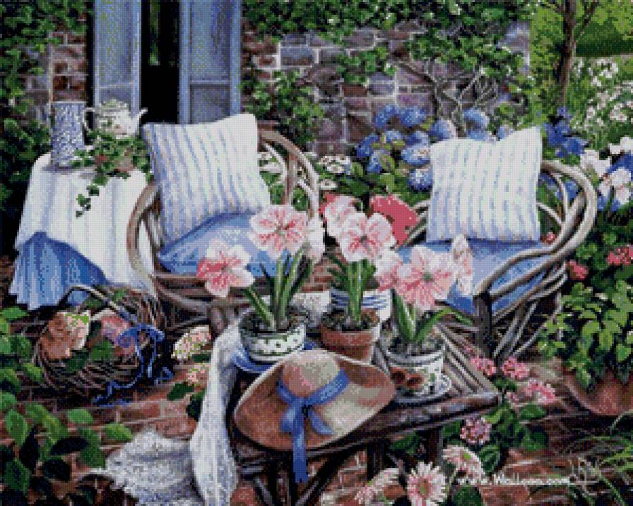 На террасе - предпросмотр