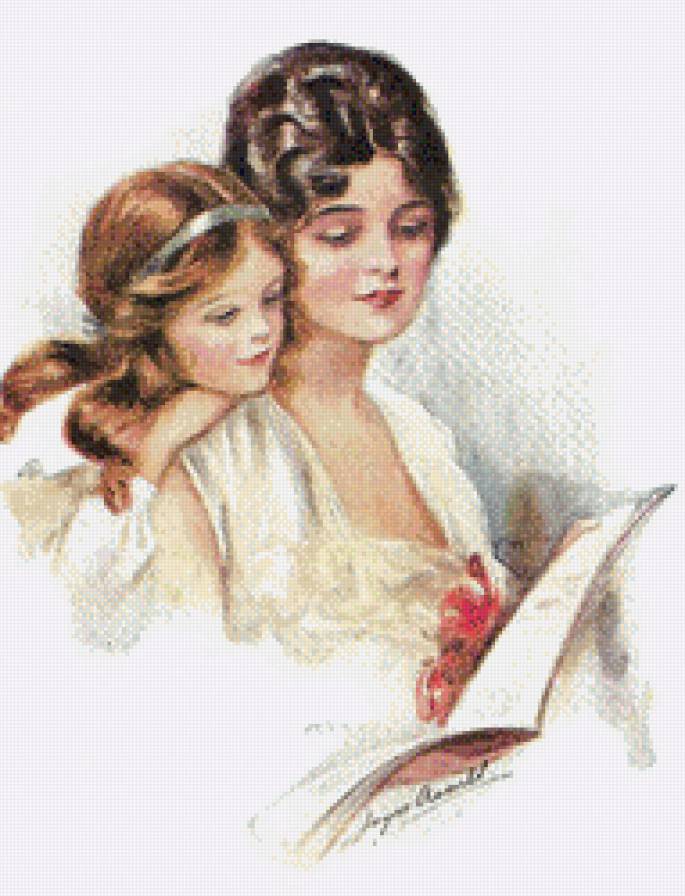 читаем с мамой - улыбка, книга, люди, читаем, мама, дети - предпросмотр