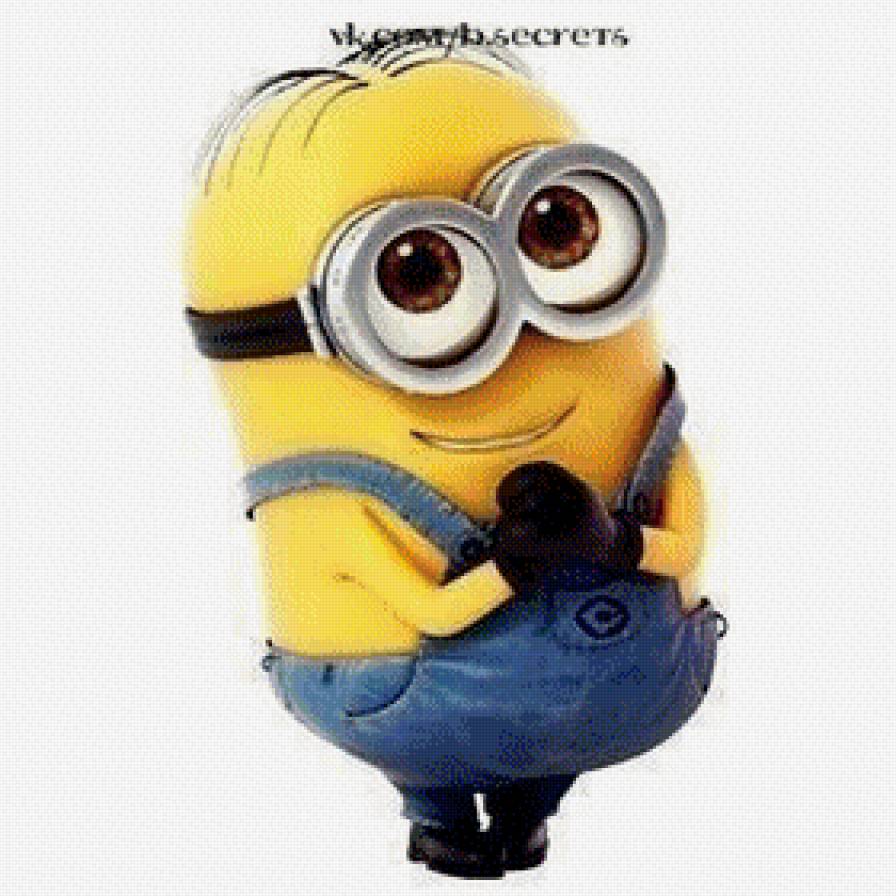 Миньон - желтый, миньон, мультик, гадкий я, персонаж - предпросмотр