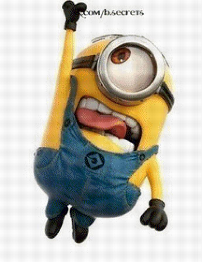 Миньон - миньон, гадкий я, персонаж, желтый, мультик - предпросмотр