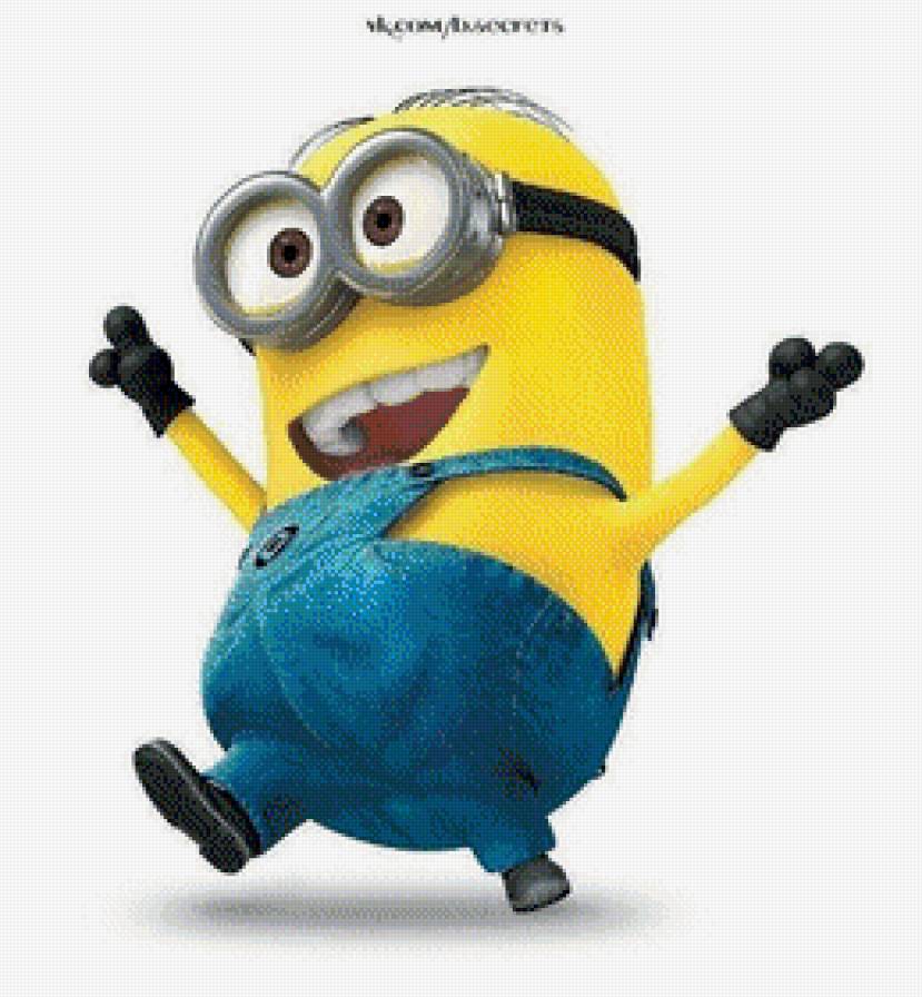 Миньон - гадкий я, персонаж, мультик, миньон, желтый - предпросмотр