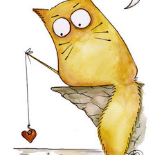 Схема вышивки «Ловись рыбка»