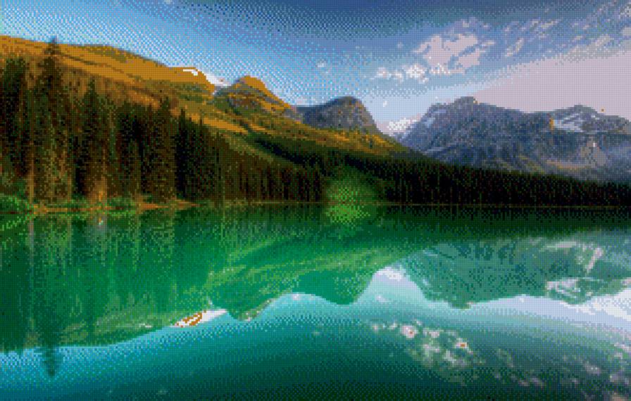 Тишина - лес, природа, озеро - предпросмотр