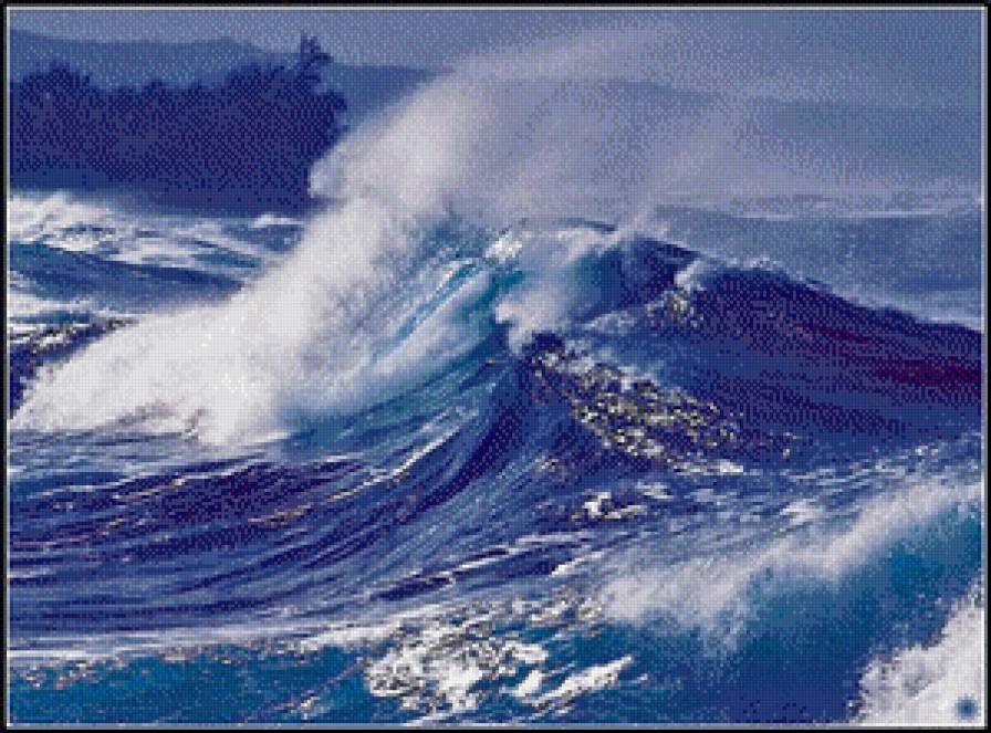 Движение - море, природа - предпросмотр