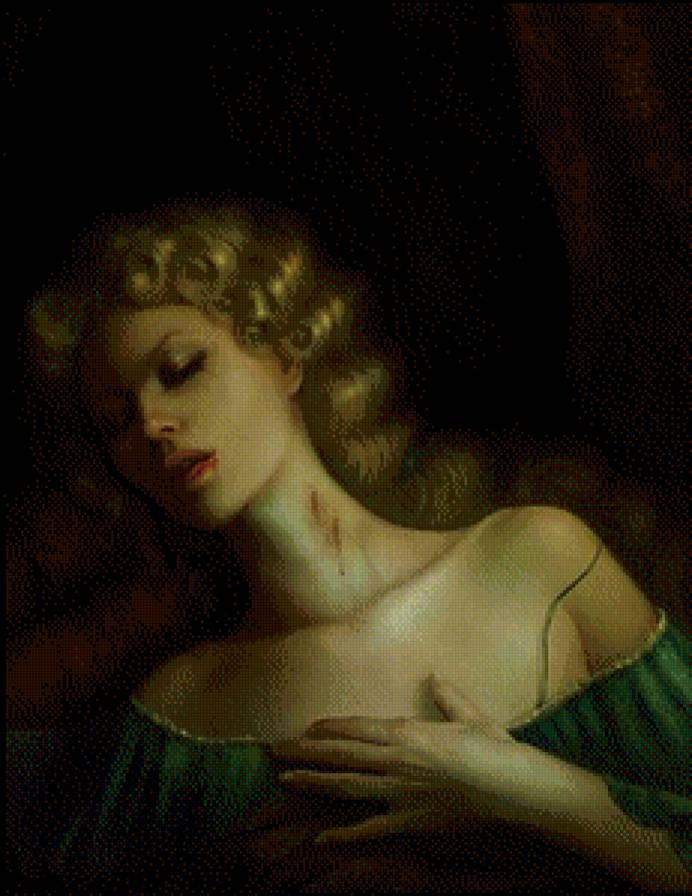 Псеника - девушка, фентези, ведьма - предпросмотр