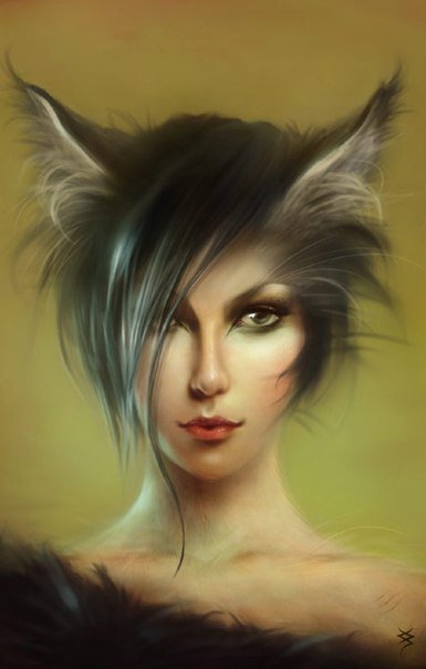 Микона - ведьма, фентези, девушка - оригинал