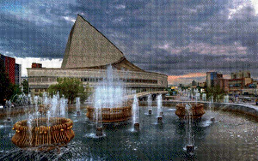 театр Глобус Новосибирск - архитектура, города, здания - предпросмотр