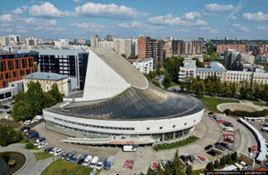 Молодёжный театр Глобус Новосибирск - здания, города, архитектура - предпросмотр
