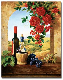 натюрморт с виноградом - оригинал