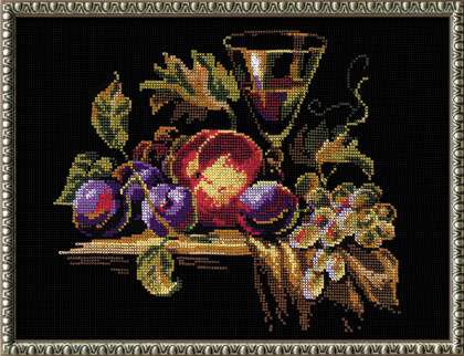 натюрморт дары лета - картины, натюрморт, фрукты, картина - оригинал