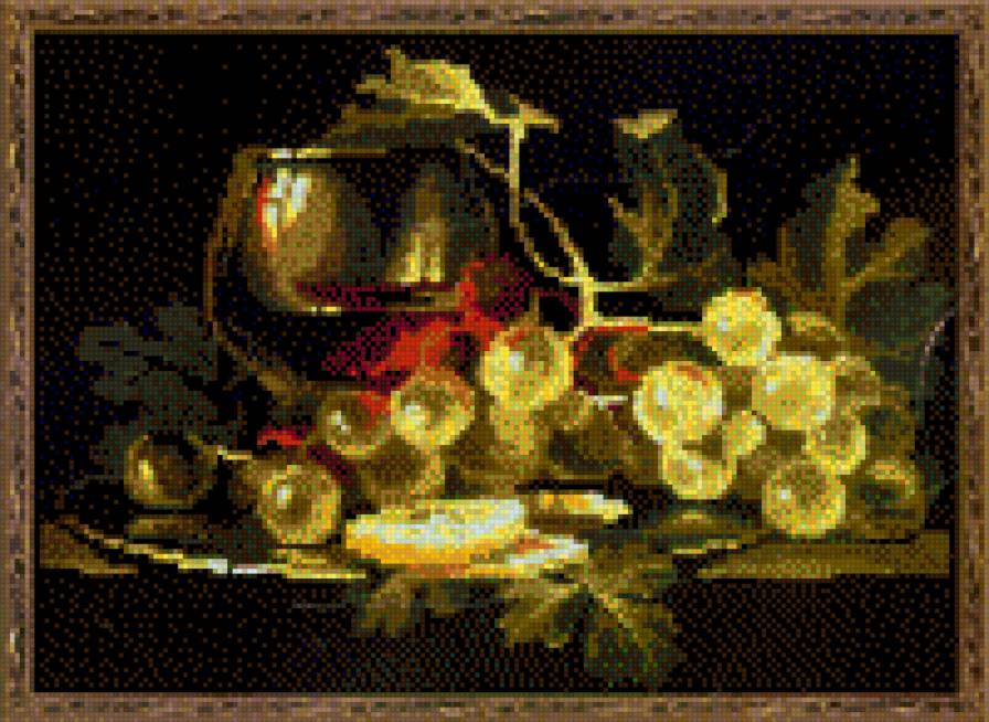 натюрморт - натюрморт, картины, фрукты, картина - предпросмотр