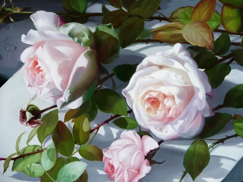 Серия "Букет" - цветы, розы, букет - оригинал