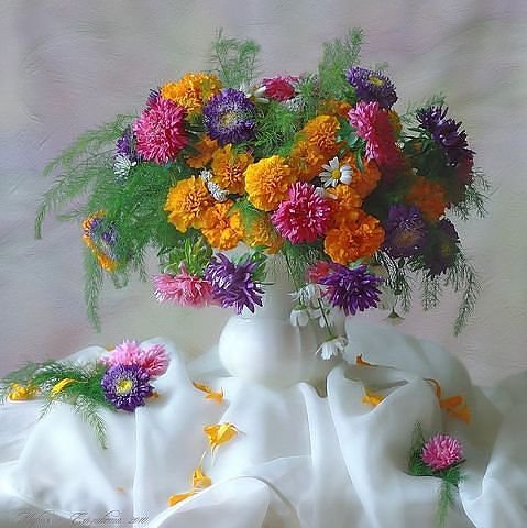 пестрый букет - оригинал