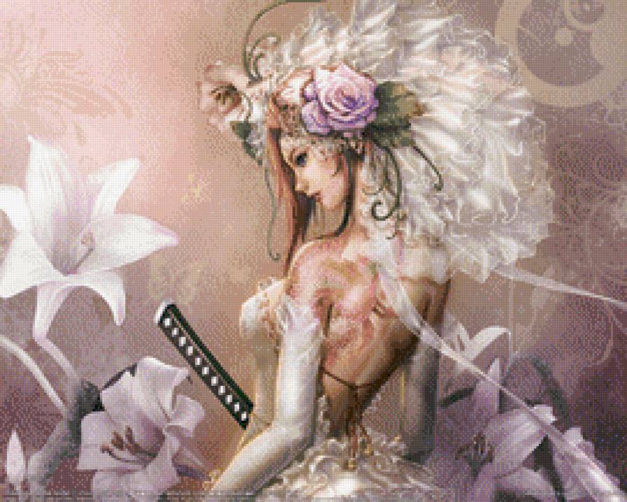 Девушка воин - предпросмотр