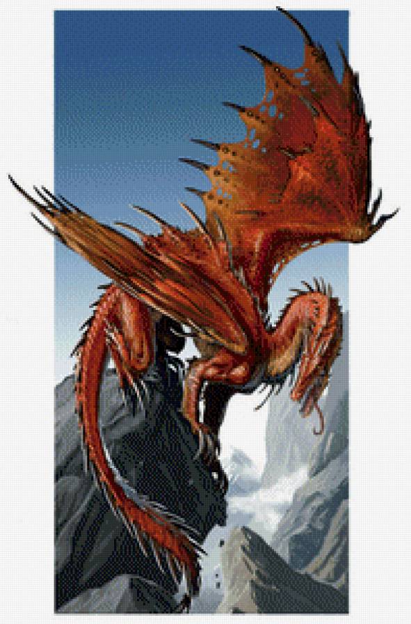 Серия "Драконы" - природа, сказка, драконы, миф, животные, фэнтези - предпросмотр