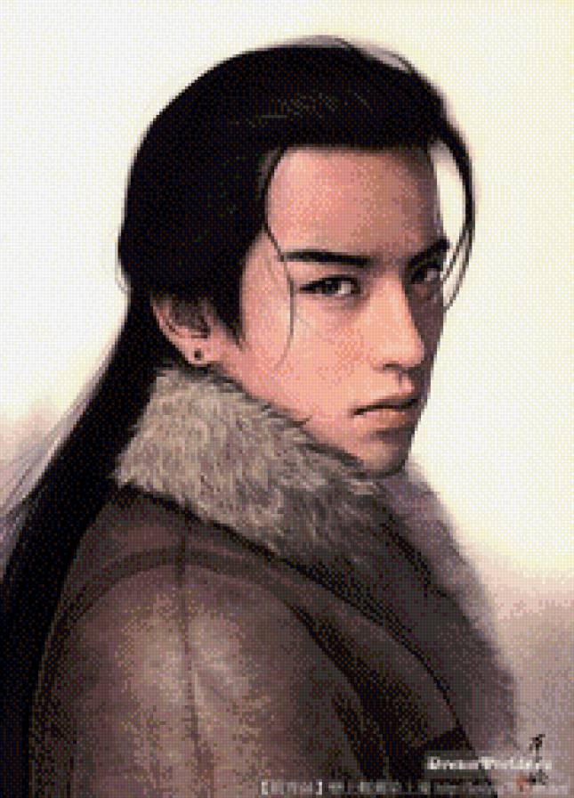 Парень из Азии - парень, азия, азиатский красавчик, восток, фэнтези - предпросмотр