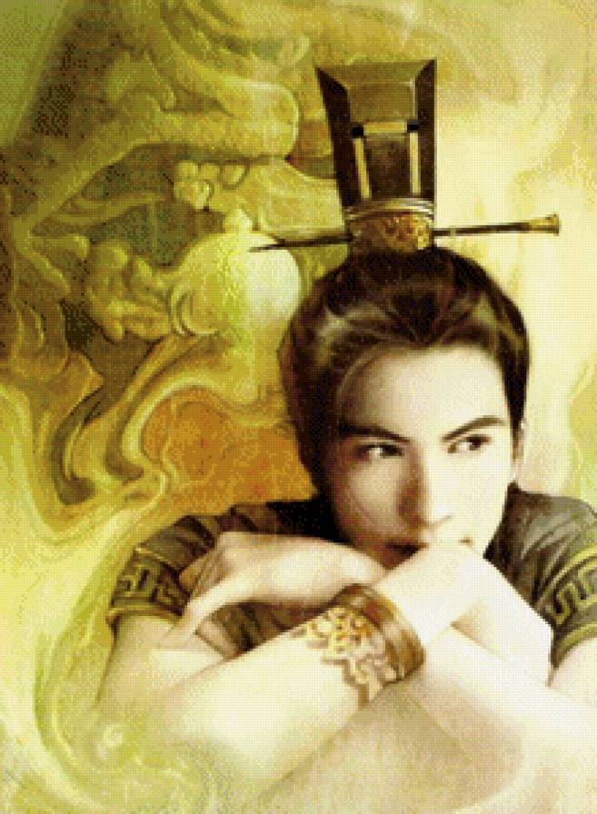 Парень из Азии - азия, фэнтези, восток, парень - предпросмотр