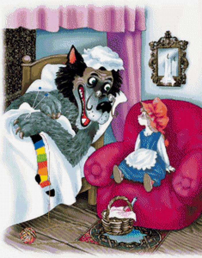 Красная Шапочка - сказка - предпросмотр