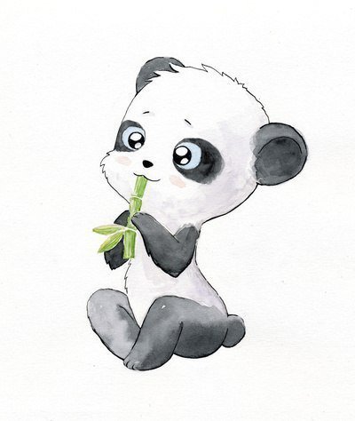 Стройная панда - животные, юмор - оригинал