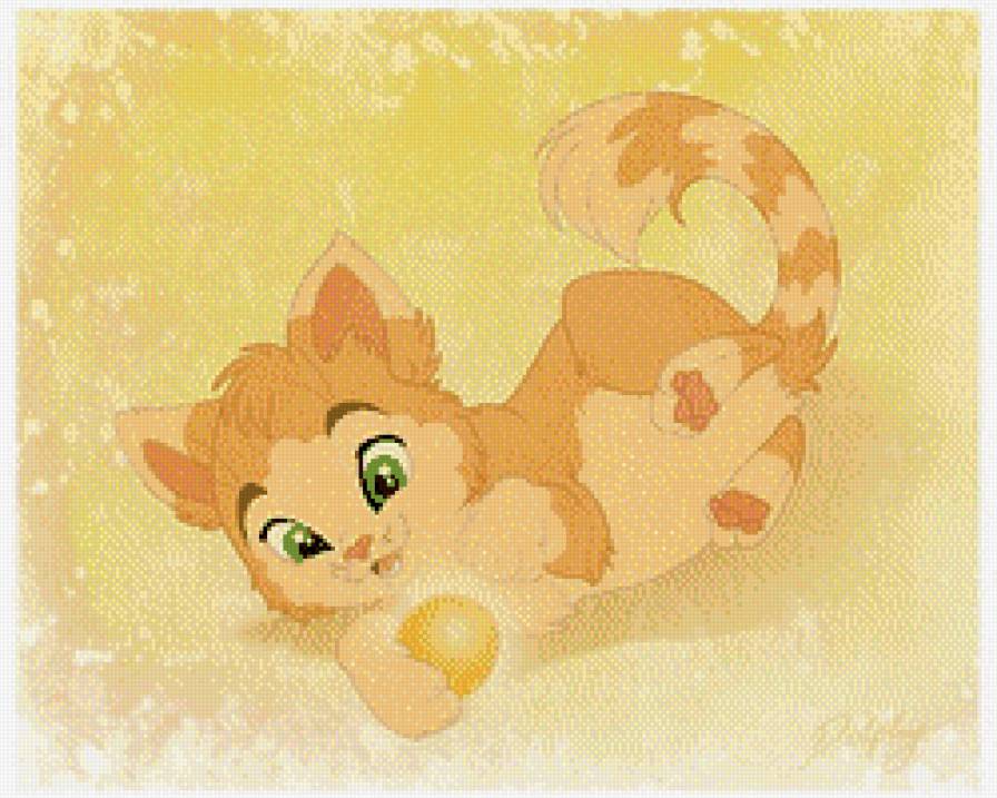 Игривый котик - кошки - предпросмотр