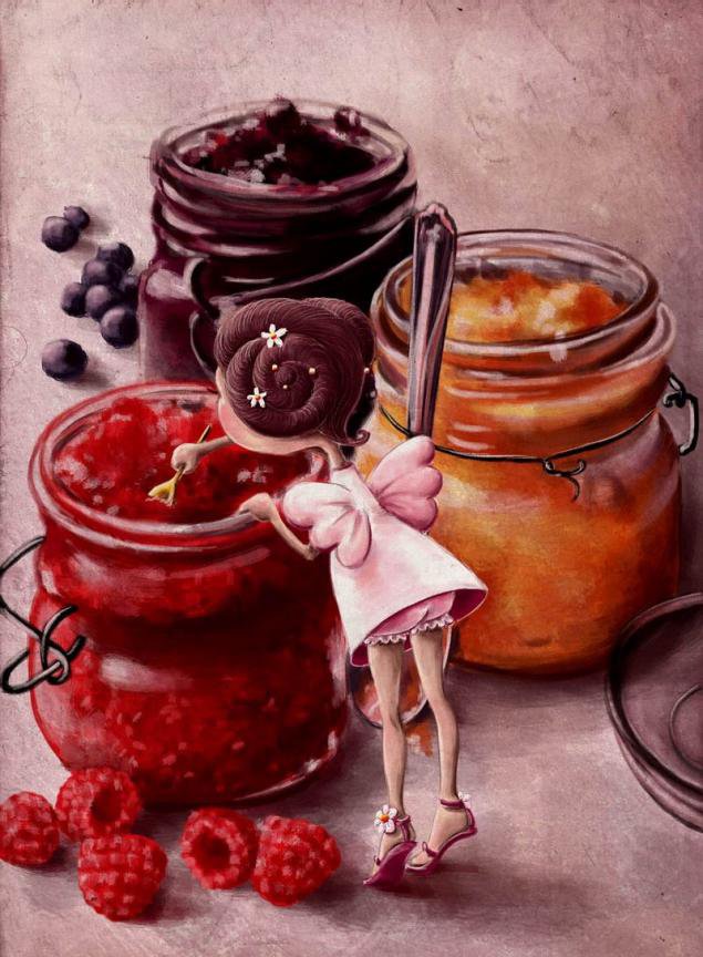 фея - варенье, девочка - оригинал