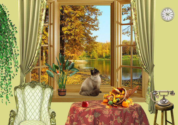 Вид из окна 4 - оригинал