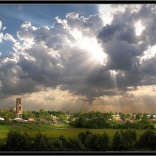 Схема вышивки «Просторы»