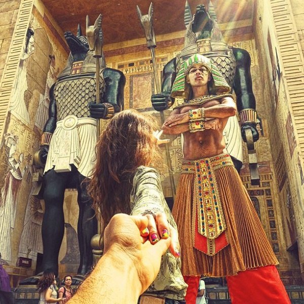 «Следуй за мной». - «следуй за мной». - оригинал