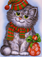 Схема вышивки «эти забавные животные»