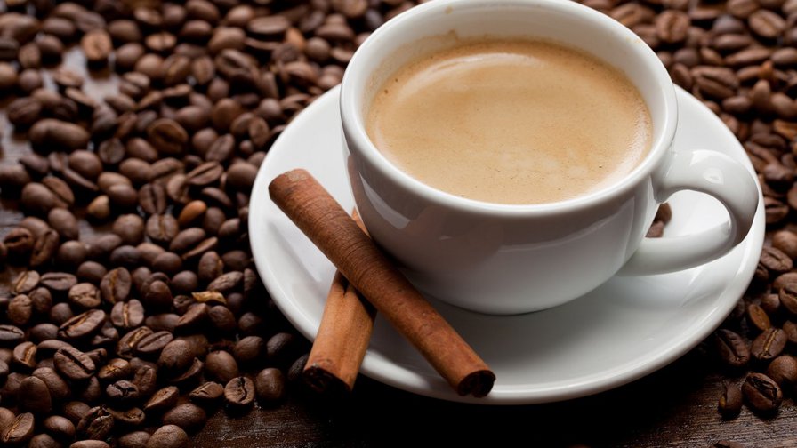 Кофе с корицей. - оригинал
