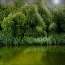 Схема вышивки «Пейзаж»