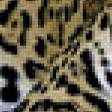 Предпросмотр схемы вышивки «леопард на камне» (№456079)