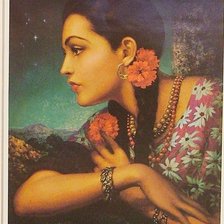 Схема вышивки «Цыганка»